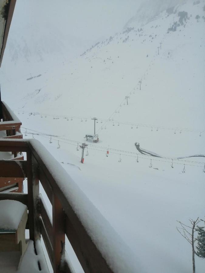 Studio 1 Pieces Avec Balcon Pieds Des Pistes La Mongie Tourmalet 巴涅尔德比戈尔 外观 照片
